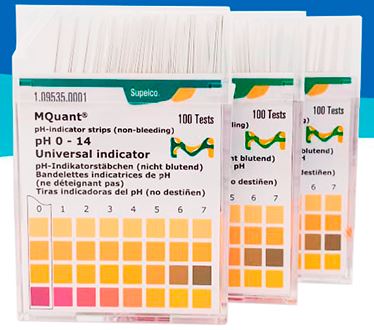 TIRAS PARA INDICAÇÃO DE PH