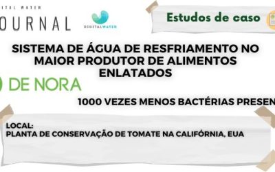 Sistema de água de resfriamento no maior produtor de alimentos enlatados