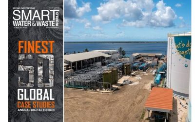 Planta de dessalinização totalmente automatizada, livre de produtos químicos e de baixa energia em uma ilha do Caribe