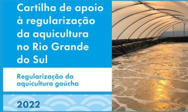 Cartilha com orientações para o desenvolvimento da aquicultura no RS é lançada na Expointer
