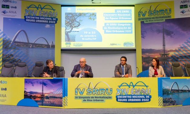 ANA lança estudo sobre modelagem de qualidade da água no Simpósio de Revitalização de Rios Urbanos