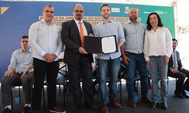 Nova estação de tratamento de esgoto em Ribeirão das Neves (MG) vai atender 60 mil pessoas