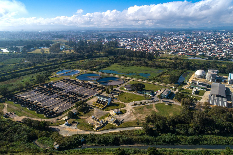 Ete Belém, Curitiba, 28/05/2018<br />
Foto: Maurilio Cheli investimentos-saneamento-parana