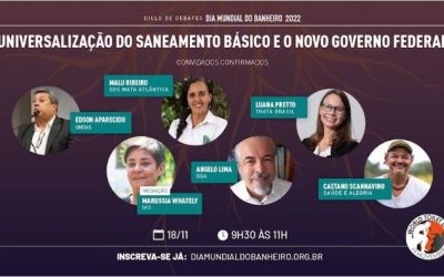 Saneamento e o novo governo federal: especialistas apontam para a urgência de uma política transversal sobre a água