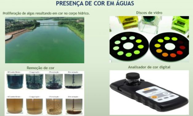 PRESENÇA DE COR EM ÁGUAS NATURAIS