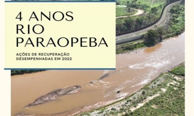 Governo avança na remoção de rejeitos do Rio Paraopeba com programas de reparação socioambiental