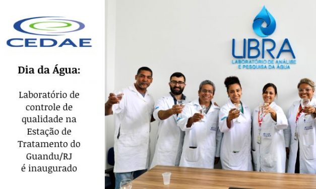 Laboratório de controle de qualidade na Estação de Tratamento do Guandu/RJ é inaugurado