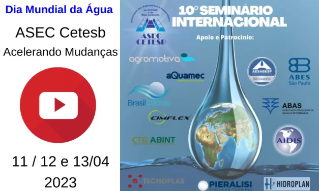 Dia Mundial da Água ASEC Cetesb – Acelerando Mudanças