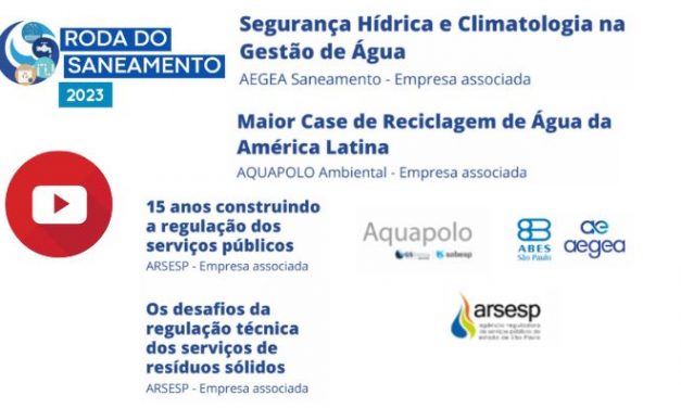 Programa Roda do Saneamento – Aegea Saneamento, Aquapolo Ambiental e Arsesp