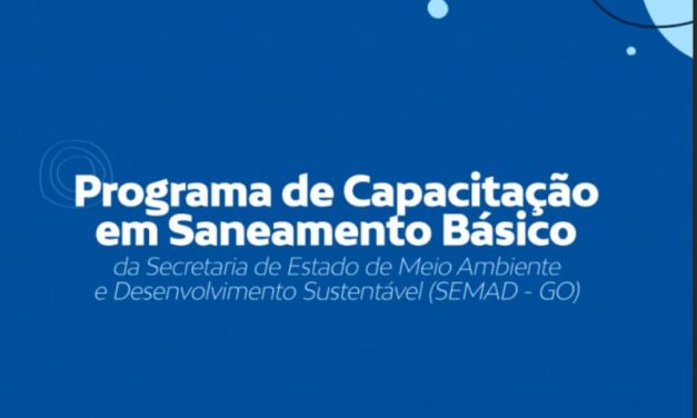 É lançado e-book com conteúdo sobre saneamento para gestores municipais