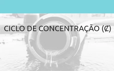 CICLO DE CONCENTRAÇÃO (Ȼ) – Caldeiras e Sistemas de Resfriamento