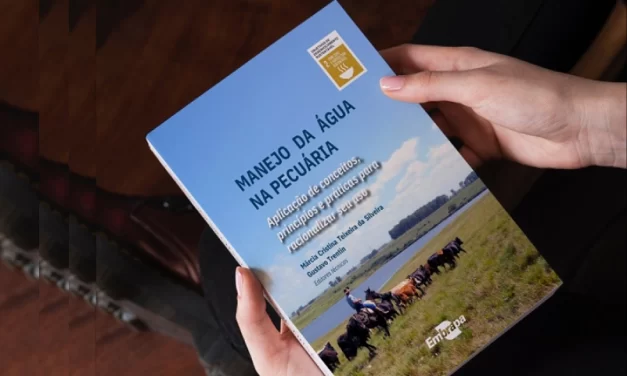 Livro aborda o uso racional da água na pecuária