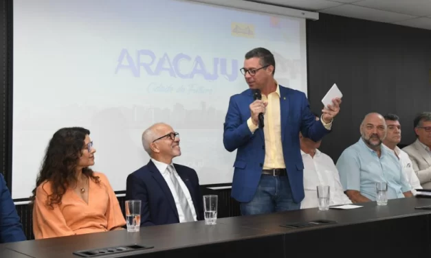 Investimento histórico: prefeito autoriza licitações das primeiras obras do empréstimo de R$ 500 mi em Aracajú/SE