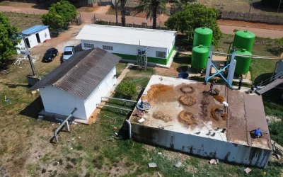 Saneacre trabalha na revitalização da Estação de Tratamento de Água de Senador Guiomard