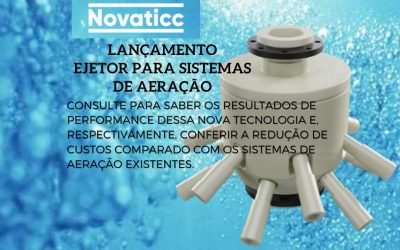 EJETORES PARA AERAÇÃO – REDUÇÃO DA POTÊNCIA INSTALADA – AUMENTO DE PERFORMANCE